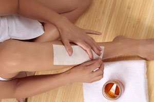 Waxing Leg Hair