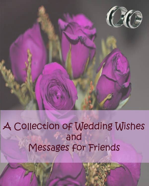 14 Heartfelt Wedding Wishes and Messages for Your Friends - Holidappy