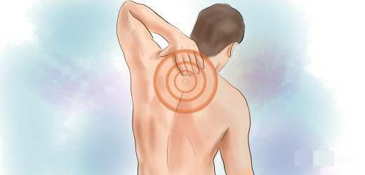 What could be causing that sharp pain in the upper back between the shoulder blades?