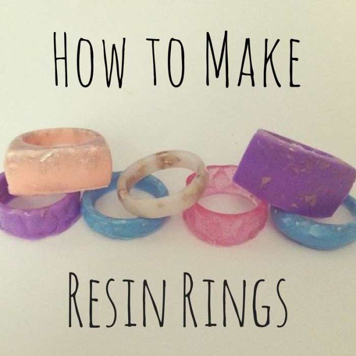 How to Make a Resin Ring