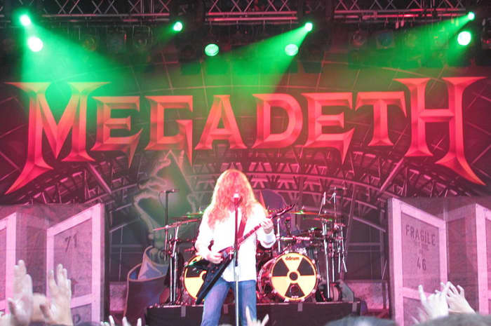 Dave Mustaine, the driving force behind Megadeth and one of the most influential guitar players of the Big Four.