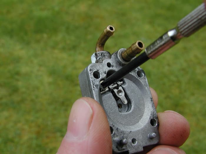 Remove the retaining screw.