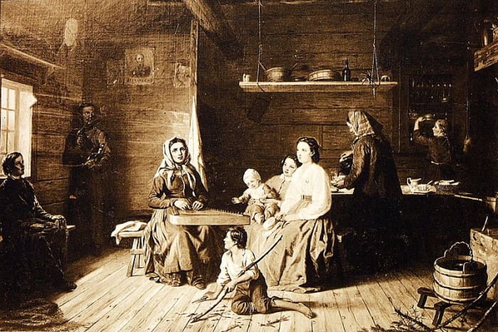 "Kreeta Haapasalo Playing the Kantele in a Peasant Cottage" by Robert Wilhelm Ekman. History is full of fascinating people and events around which an author may build a story.