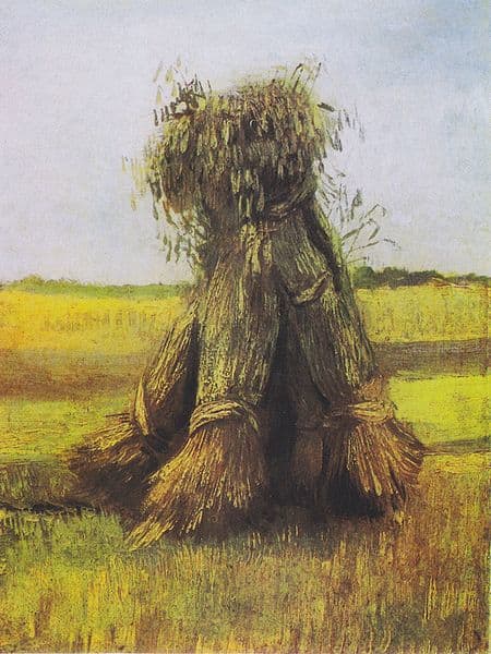 Van Gogh certainly captured the splendor of the August Harvest here.