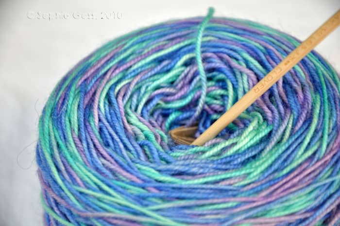 With just a little work your Red Heart Super Saver yarn can be just as pillowy as a more expensive acrylic.