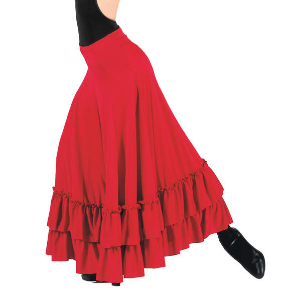 How to Make a Flamenco Skirt or Dress - HobbyLark