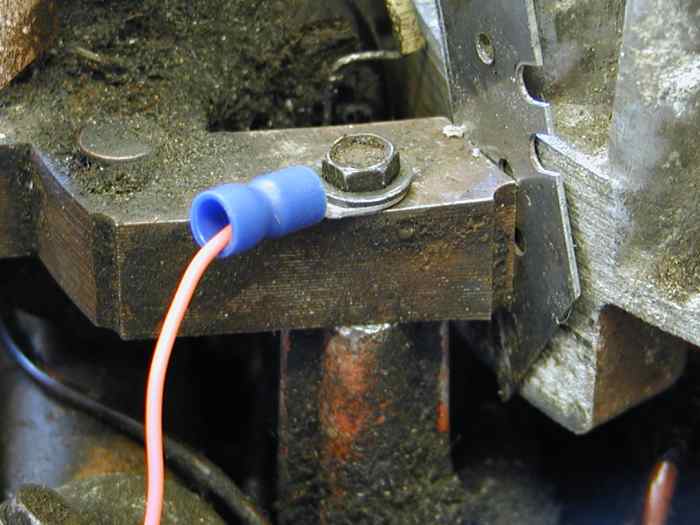 Check for loose or dirty connections.