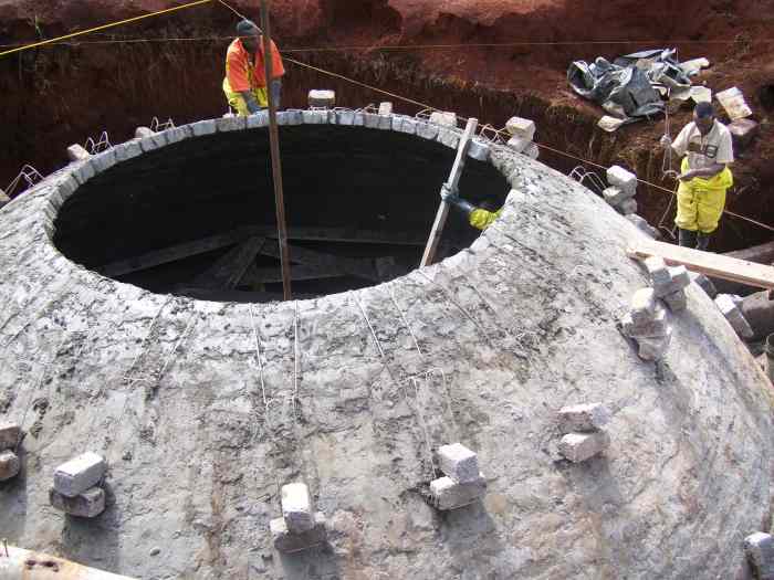 Biodigester septic tank