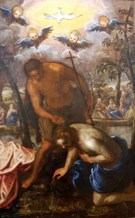 Tintoretto "Baptism of Christ"