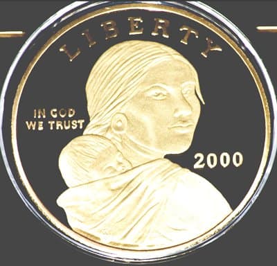 U.S. Sacagawea Golden Dollar
