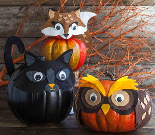 35 Outstanding No-Carve Pumpkin Ideas - FeltMagnet