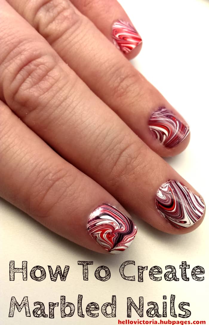 Nails Diy How To Create Marbled Nails Bellatory