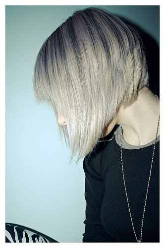 Toned ash blonde hair