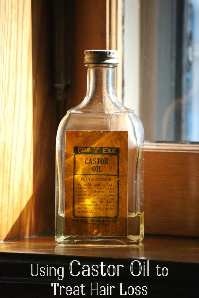 Castor oil nourishes the scalp and may prevent hair loss.