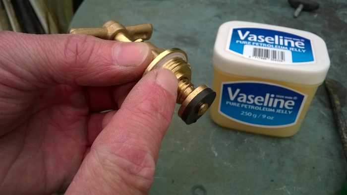 Smear a little Vaseline on the threads