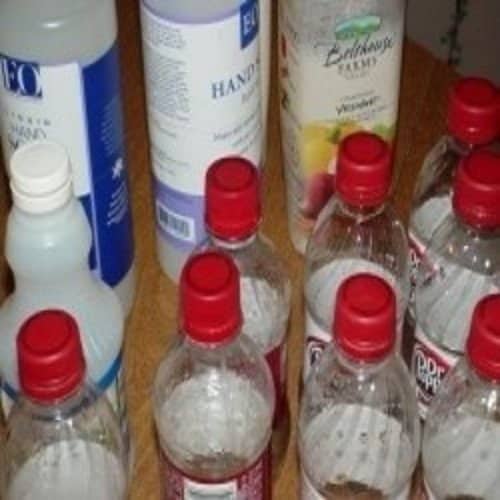 You can recycle your plastic bottles, but you can also reuse them in various creative crafts.