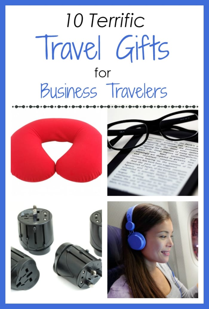10 terrific travel gifts to make life on the road - or on an airplane or train - more relaxing, productive and enjoyable!