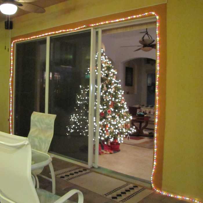 I go all-out for Christmas decorating and even like to make my own decorations. 