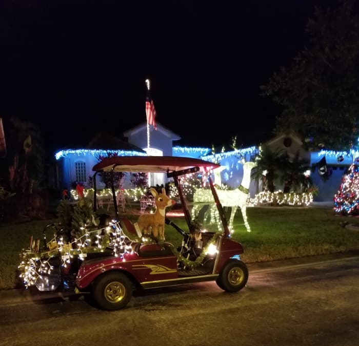 How to Decorate a Golf Cart for Christmas Holidappy