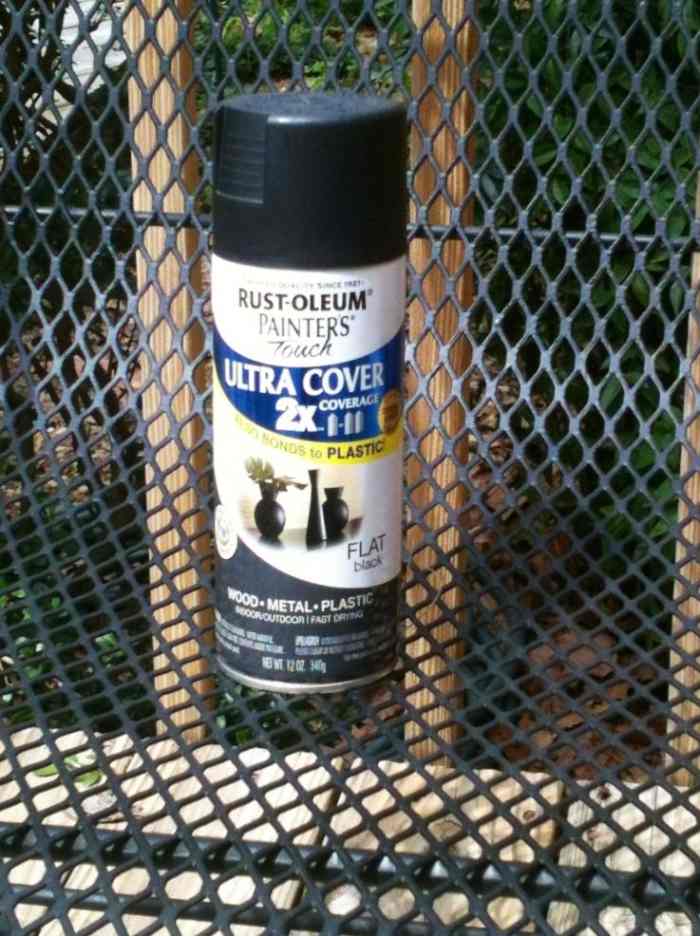 DIY How to Paint Vintage Wrought Iron Furniture Dengarden