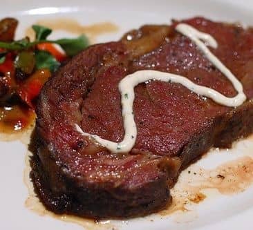 Horseradish sauce goes great with various meats, but be careful—a little goes a long way!