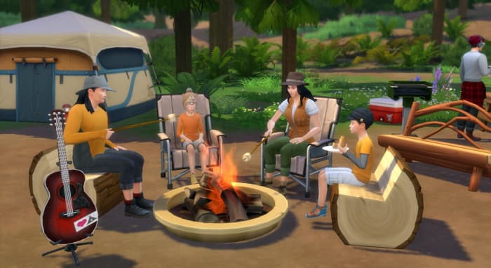 "The Sims 4: Outdoor Retreat" gives your Sims a vacation destination. If your Sims were in need of a vacation, honeymoon or if they just love the outdoors, they're going to love this game pack.