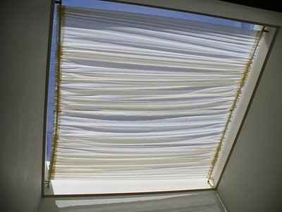 The completed shade allows plenty of sunlight to come in and keeps the direct heat out!