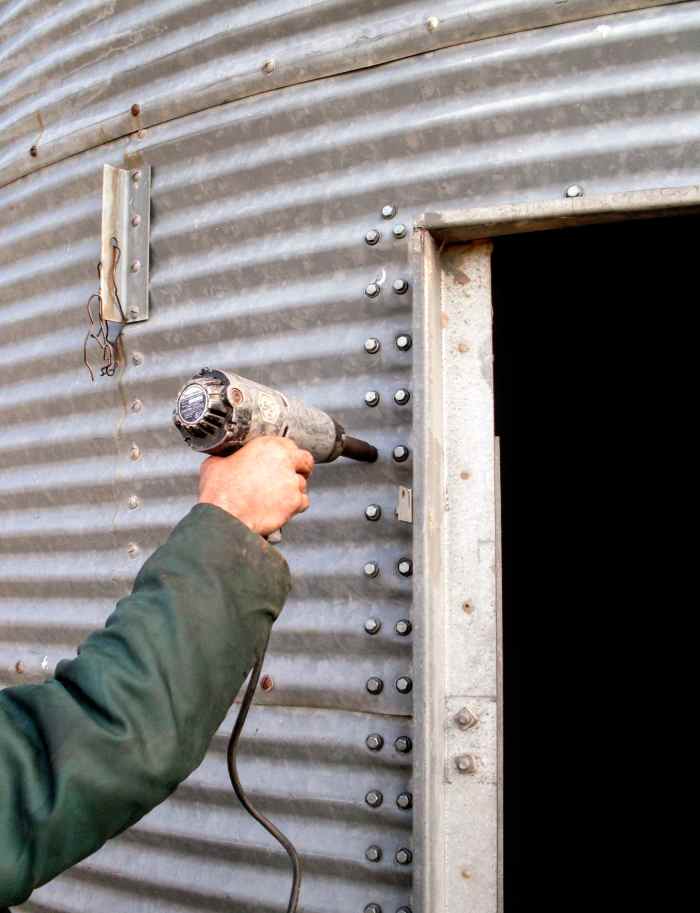 How to Disassemble a Grain Bin Picture Tutorial Dengarden