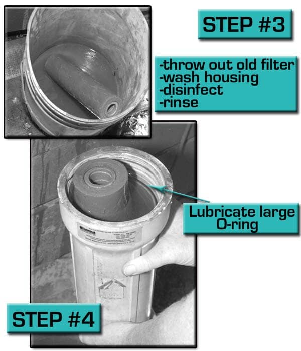 Lubricate O-Ring