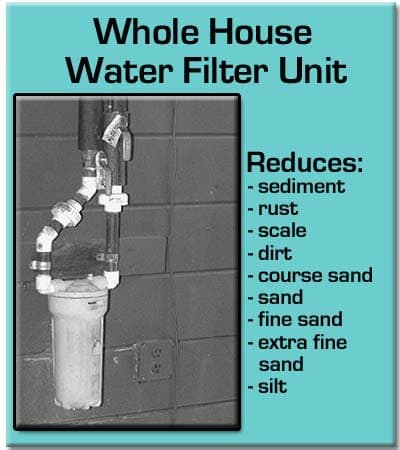 Whole House Water Filter
