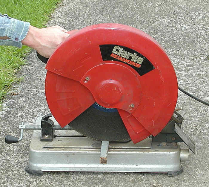 Metal cut off saw.