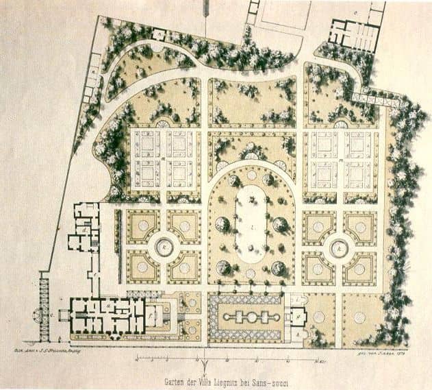 From Gärtnerisches Skizzen-Buch, Berlin 1877-1882