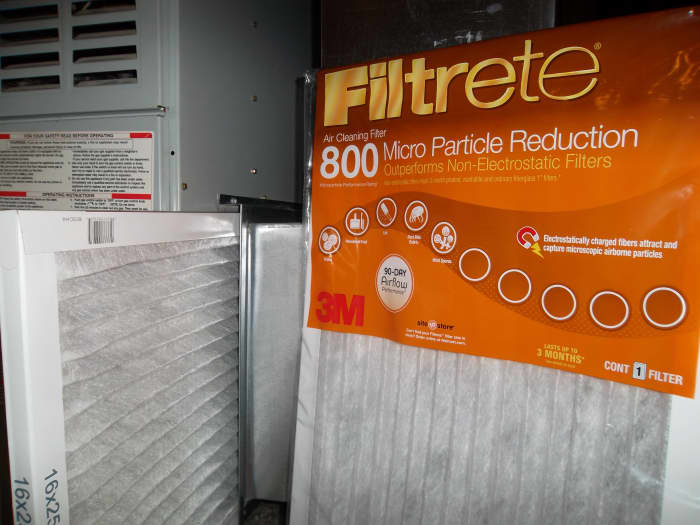 Remove dirty filters regularly to ensure proper airflow to air conditioner.