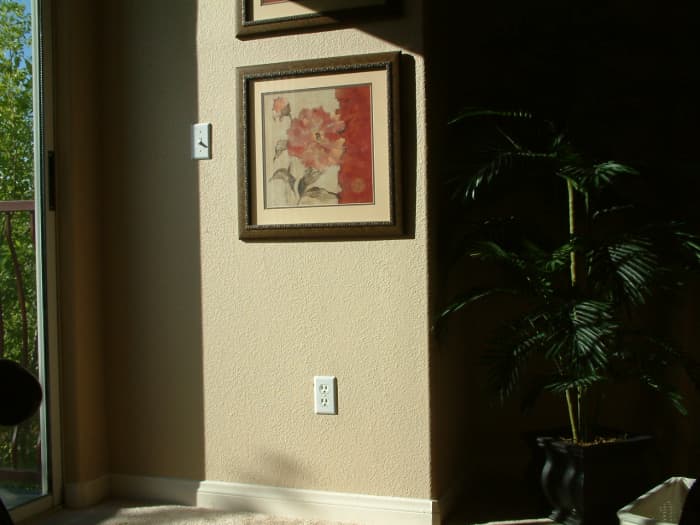 Light is an important design consideration because it can completely change the mood of a room.
