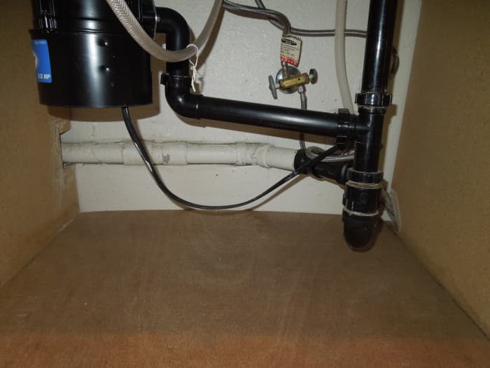 repair wet wood under kitchen sink