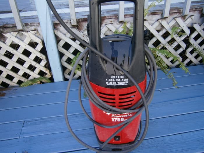 This is the pressure washer I use for all sorts of cleaning around my house. I rent it out when I'm not using it!