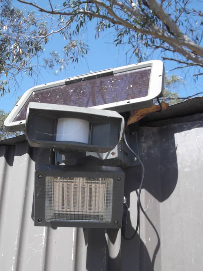 After years of rain, hail, sunshine, howling winds and neglect, our outdoor motion detector spotlights are still reliable. We bought them very cheaply on ebay not really confident they would work at all.