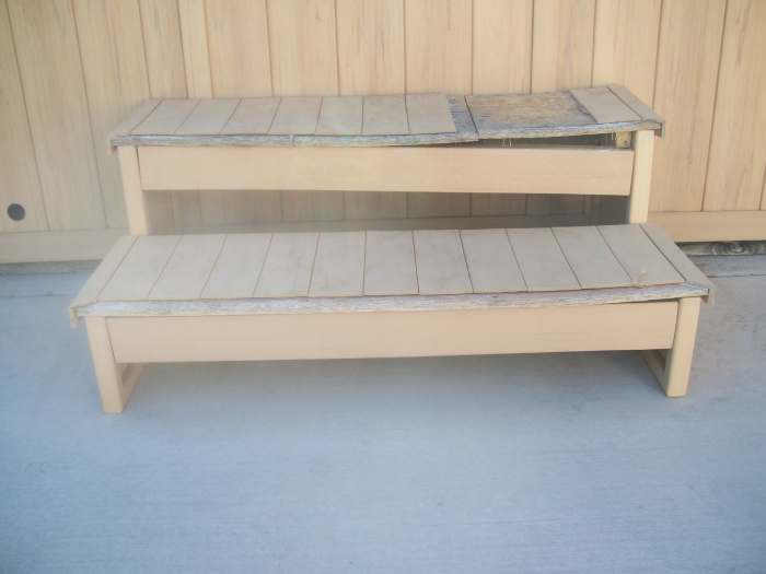 How to Build Redwood Spa Steps Dengarden