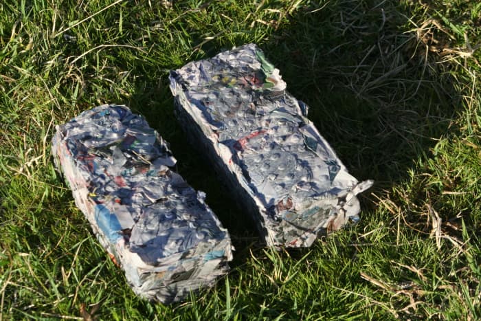 If you have to buy kindling and firewood, you really should buy your own paper log maker. Newspaper bricks make good firestarters and burn hot. Put your old newspapers to good use.