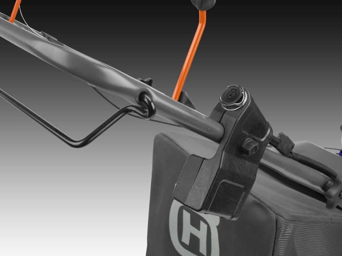 The Husqvarna LC221FHE is easy to start, you just add the gas and oil provided, press the ignition and you are going. The mower is powered by a W-26 EXI Briggs & Stratton engine, which is durable and reliable, as well as powerful.