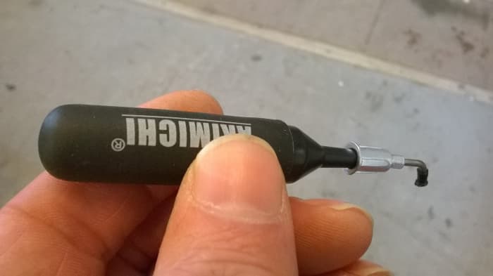 You can also use one of these sucker pickup tools available from DealeXtreme for lifting the foil (or other small parts)