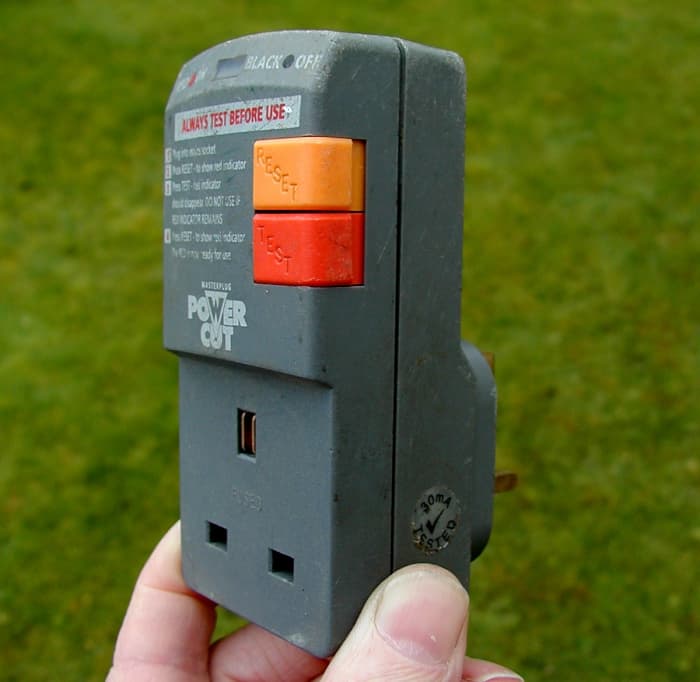 A GFCI or RCD (Residual Current Device) will help prevent potentially dangerous "electrical leaks".