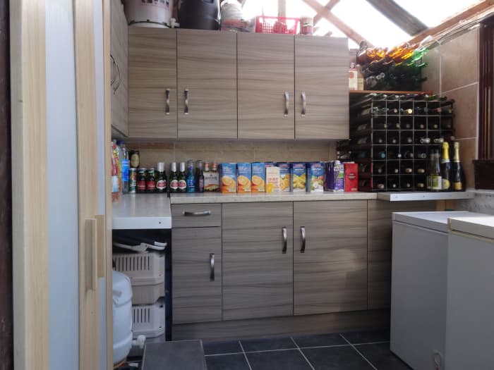Renovating an Old Garden Shed Into a Food-Storage Area ...