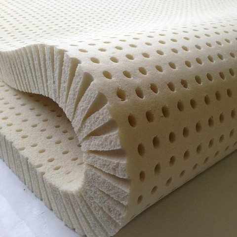 Pure, natural latex topper pad