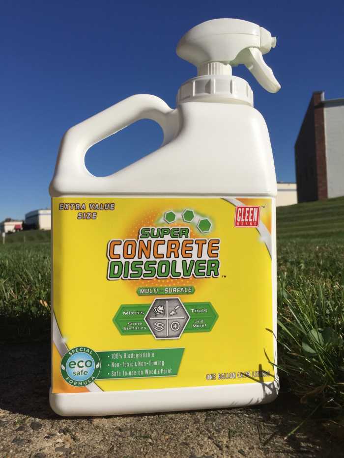 Concrete Dissolver An Easy Way to Clean Masonry Tools Dengarden