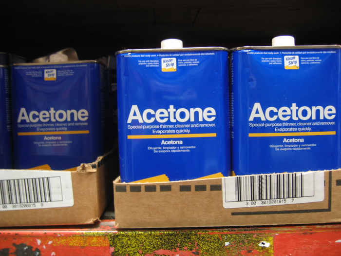 Acetone kills bed buds on contact, but is unfortunately not as effective against their eggs.