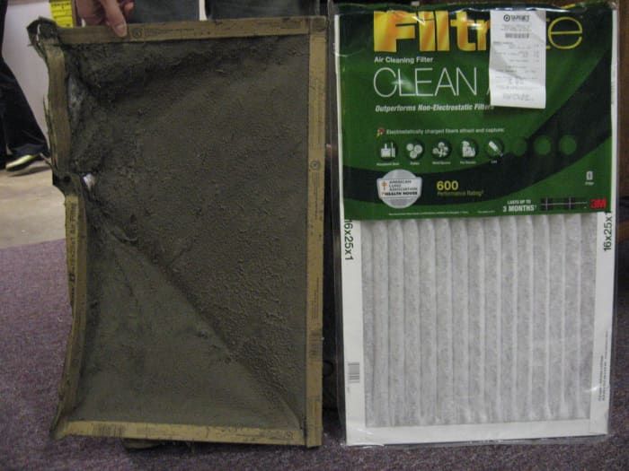 A dirty furnace filter restricts air flow, which reduces the system's energy efficiency.