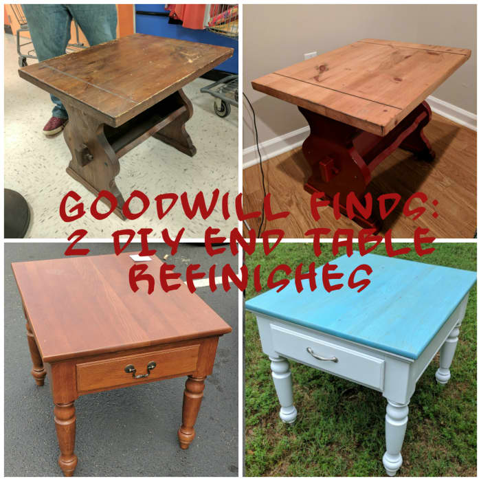 Home Decor DIY: Two Ways to Refinish an End Table - Dengarden