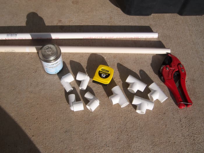 Many systems use 3/4-inch PVC pipe as a furnace or air-conditioning drain.