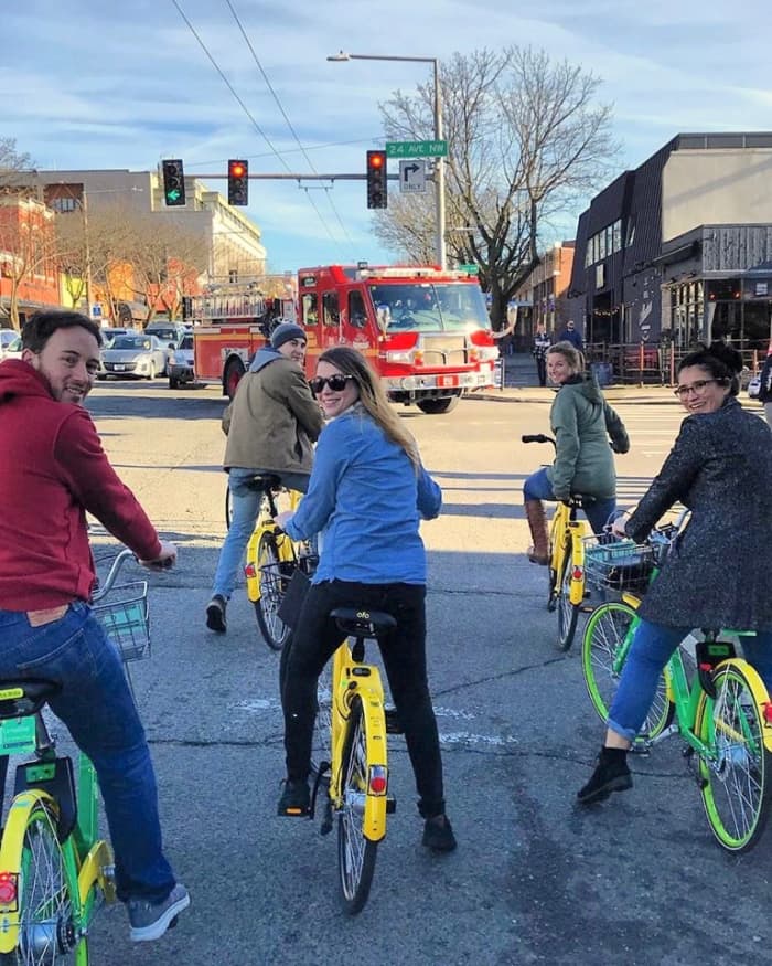 My niece (center) is one of the most fun-loving, active people I know. No sooner does she say she wants to do something, then everyone is helping her do it.